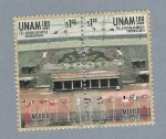 Stamps : America : Mexico :  Estadio Olimpico Universitario