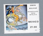 Stamps : America : Mexico :  Simón Bolivar
