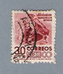 Stamps Mexico -  Danza de los Moros