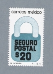 Sellos de America - M�xico -  Seguro Postal