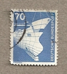 Stamps Germany -  Botadura buque