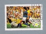 Stamps : America : Belize :  Mundial de futbo. Italia-Brazil