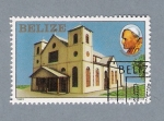 Stamps : America : Belize :  Iglesia