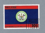 Stamps America - Belize -  Escudo de Independencia