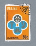 Stamps America - Belize -  Rotary Internacional