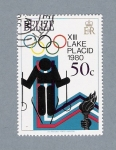 Sellos de America - Belice -  Olimpiadas 1980