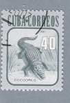 Stamps : America : Cuba :  Cocodrilo