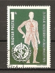 Stamps : Europe : Hungary :  25 Aniversario del la fundacion mundial de la salud.