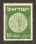 Sellos de Asia - Israel -  monedas