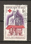 Stamps : Africa : Mali :  Lucha contra la tuberculosis.