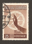 Stamps Thailand -  mano de la paz