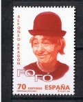 Stamps : Europe : Spain :  Edifil  3547  Personajes Populares  " Alfonso Aragón Bermúdez, " Fofó " "