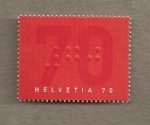 Stamps Switzerland -  100 Aniversario sistema para ciegos en Suiza