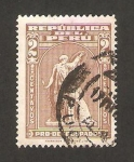 Stamps Peru -  ayuda a los parados