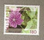 Stamps Switzerland -  Flores medicinales