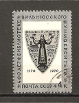 Stamps Russia -  400 Aniversario de la biblioteca de Vilno.