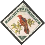 Stamps Indonesia -   fauna, pájaro