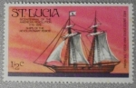 Stamps : America : Saint_Lucia :  bicentenario revolución de america