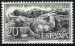 Stamps Spain -  2445 Mnastyerio de San Pedro de Cardeña. Sepulcros de El Cid y Doña Jimena.