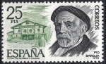 Sellos de Europa - Espa�a -  2458  Personajes. Pío Baroja.