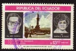 Stamps : America : Ecuador :  A la memoria del presidente y Sra