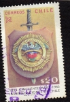 Stamps Chile -  Cincuent. Investigaciones de Chile