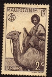 Stamps : Africa : Mauritania :  Africa ecuatorial