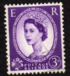 Stamps United Kingdom -  REina Isabel