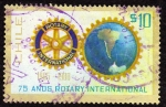 Stamps Chile -  Rotary Club 75 años