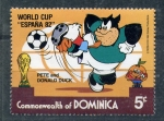 Sellos de America - Dominica -  Mundial España 82