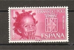 Stamps Spain -  Ayuda a Barcelona.