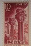 Stamps Spain -  Monasterio San Juan de la Piedra