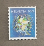 Stamps Switzerland -  Cuadro cubista