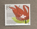Stamps Switzerland -  La fuerza derriba