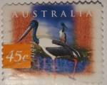 Stamps : Oceania : Australia :  Jabiru