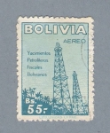 Stamps Bolivia -  Yacimientos Pretoliferos Fiscales Bolivianos