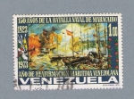 Stamps : America : Venezuela :  150 años de la batalla naval de Maracaibo