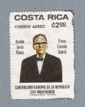 Stamps Costa Rica -  Amadeo Quirós Blanco