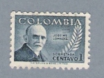 Stamps Colombia -  Jose Maria Lombana