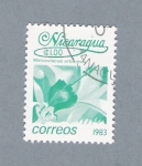 Stamps : America : Nicaragua :  Flor