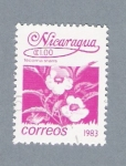 Stamps Nicaragua -  Flor