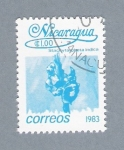 Stamps : America : Nicaragua :  Flor