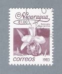 Stamps Nicaragua -  Flor