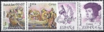 Sellos de Europa - Espa�a -  2460/2 Centenaro. Juan de Juni y Santo Entierro, Valladolid.