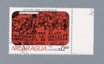 Stamps : America : Nicaragua :  Visita del Papa a Nicaragua