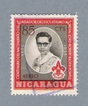 Stamps Nicaragua -  Fundador del Escultismo