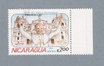Stamps Nicaragua -  Visita del Papa a Nicaragua