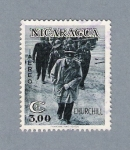 Stamps : America : Nicaragua :  Churchill