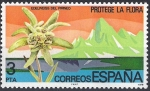 Stamps Spain -  2469 Protección de la Naturaleza. Edelweiss del Pirineo.