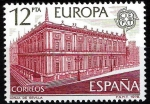 Stamps Spain -  2475 Europa-CEPT. Lonja de Sevilla.